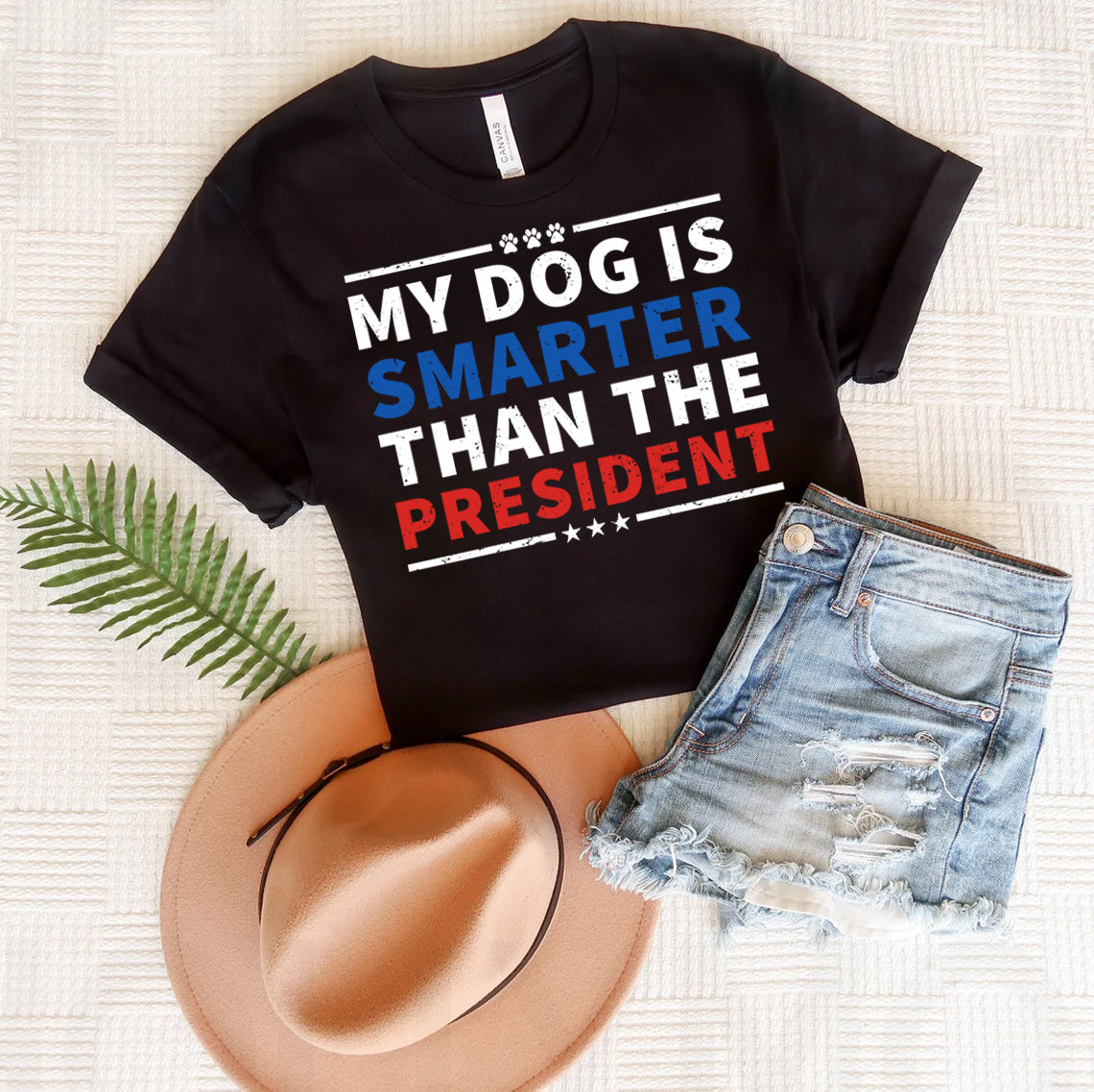 My Dog is Smarter Than the President Graphic Tee