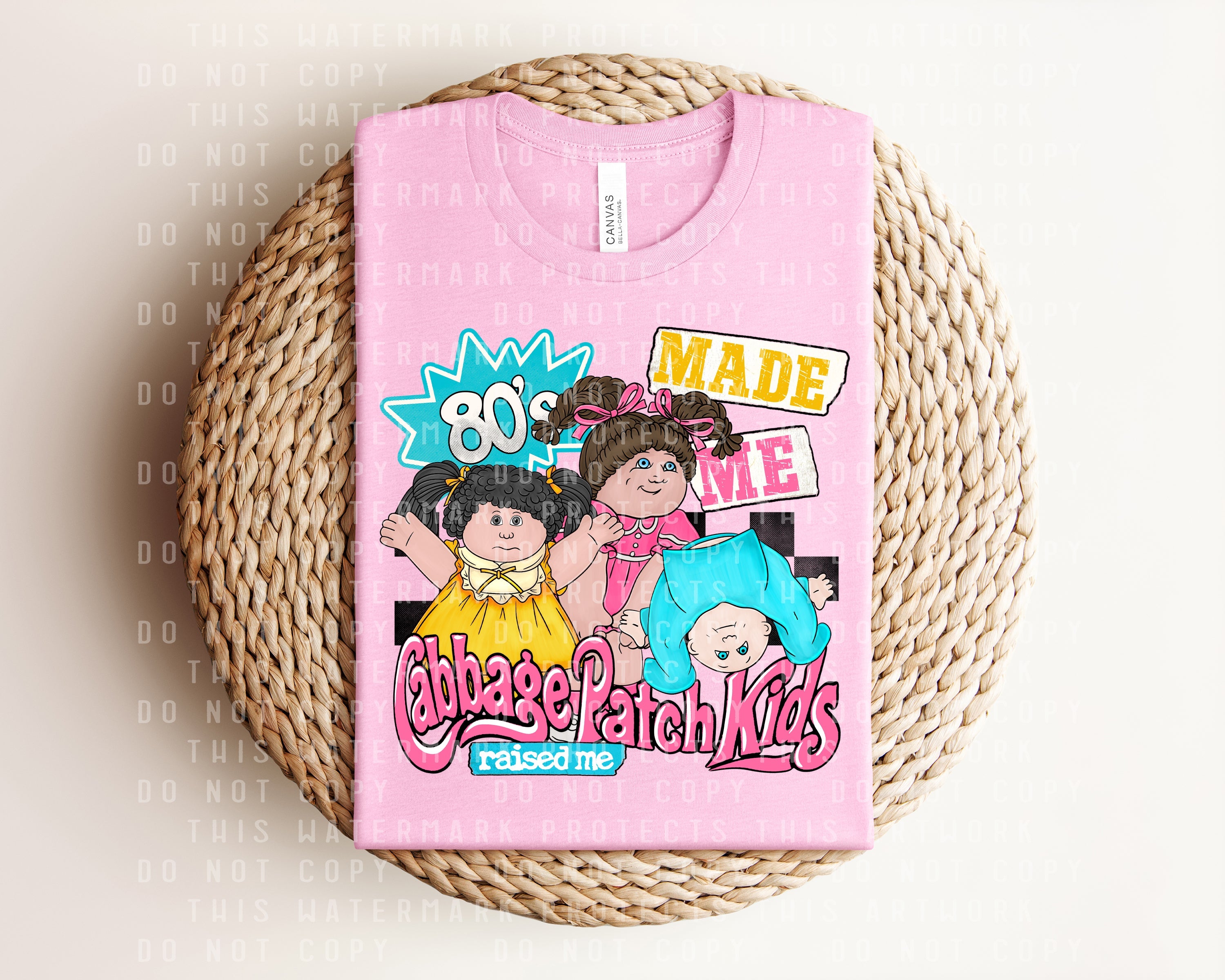 Cabbage Patch Kids Raised Me Graphic Tee