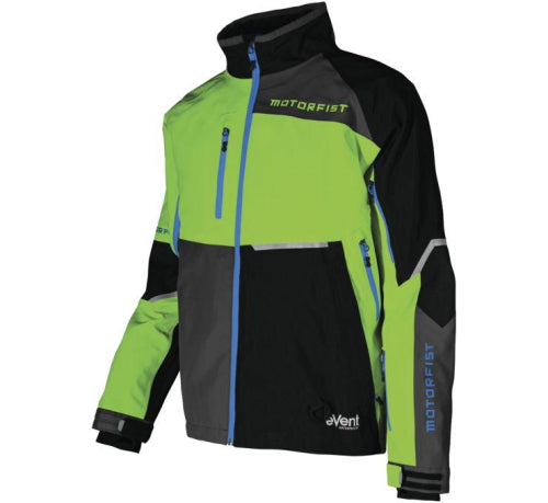 Motorfist Rekon X Jacket - MF20A-M3-2X - Green/Blue - 2XL