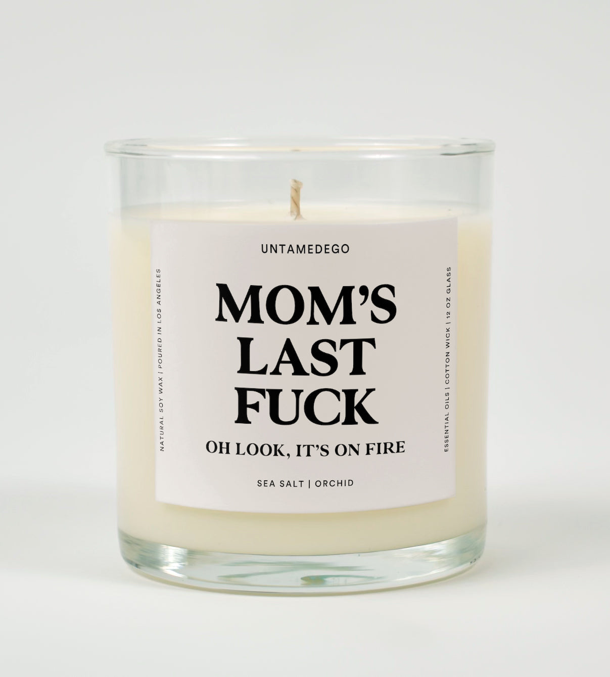 Mom&amp;#39;s Last Fuck Glass Candle