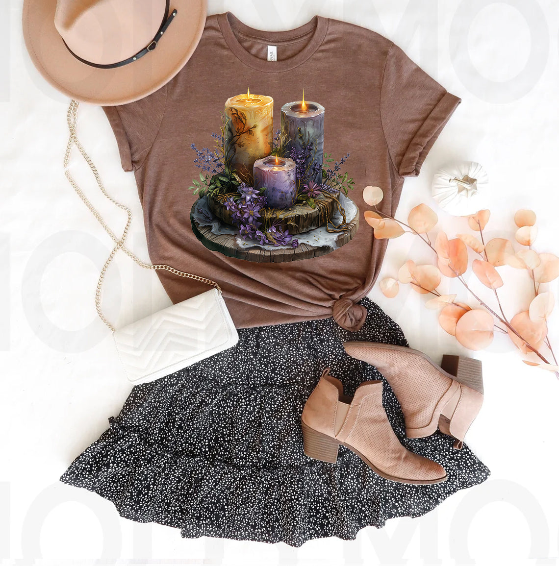 Candles Herbalist Graphic Tee