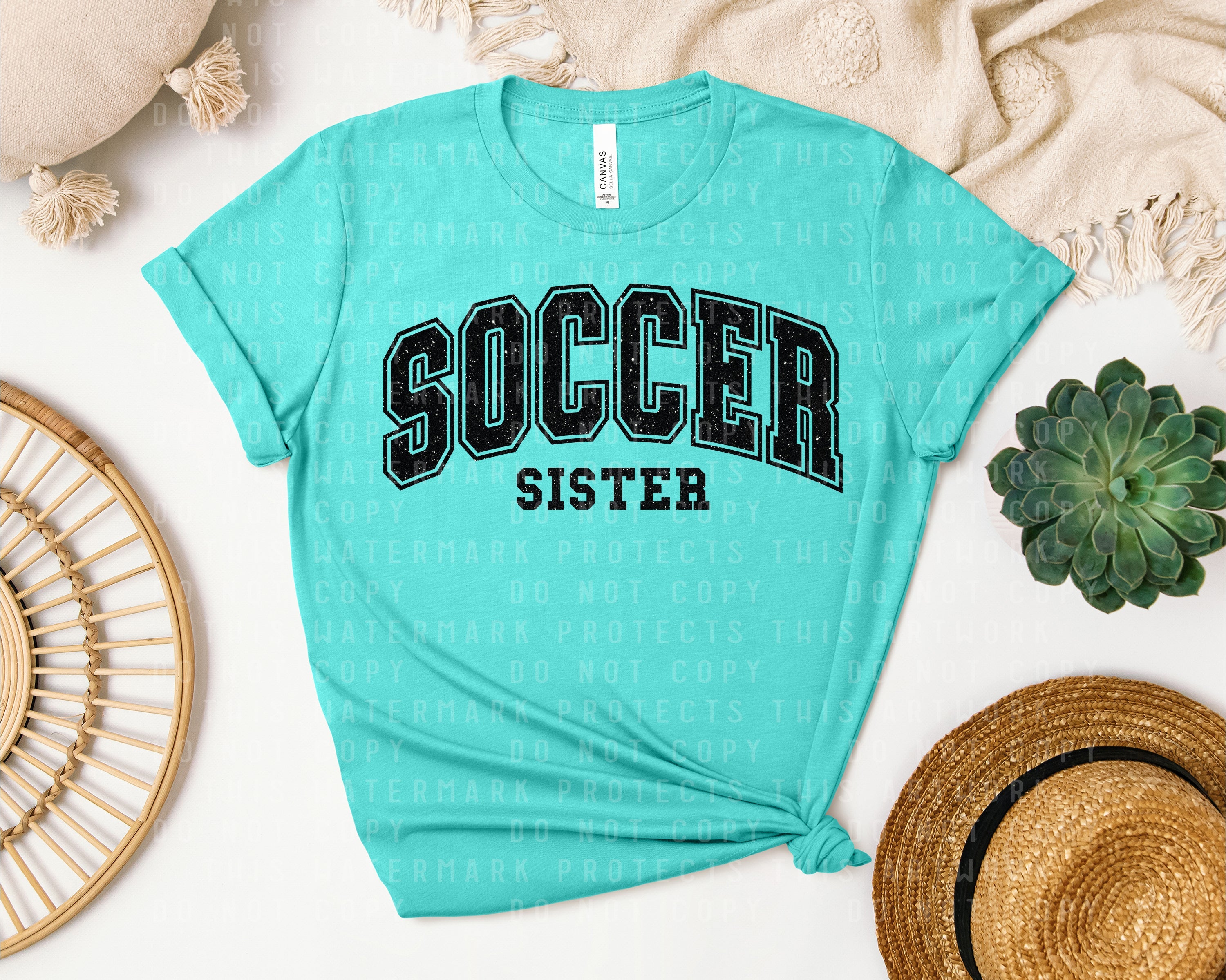 Soccer Name Graphic Tee
