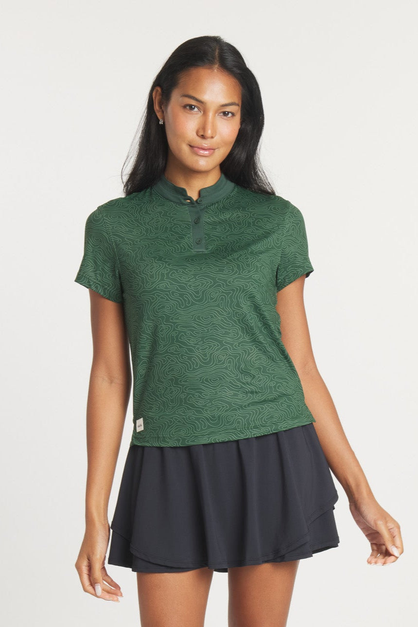 Women&amp;#39;s Catalyst Polo | Mantra Collar | Topo III