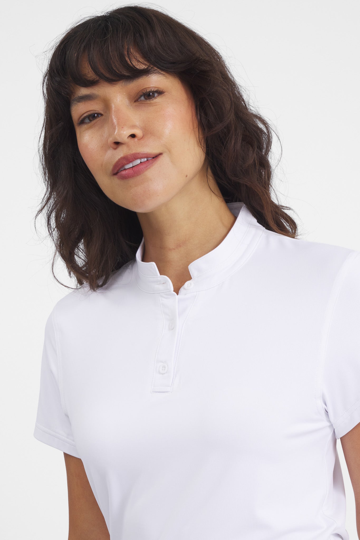 Women&amp;#39;s Catalyst Polo | Mantra Collar | Cloud