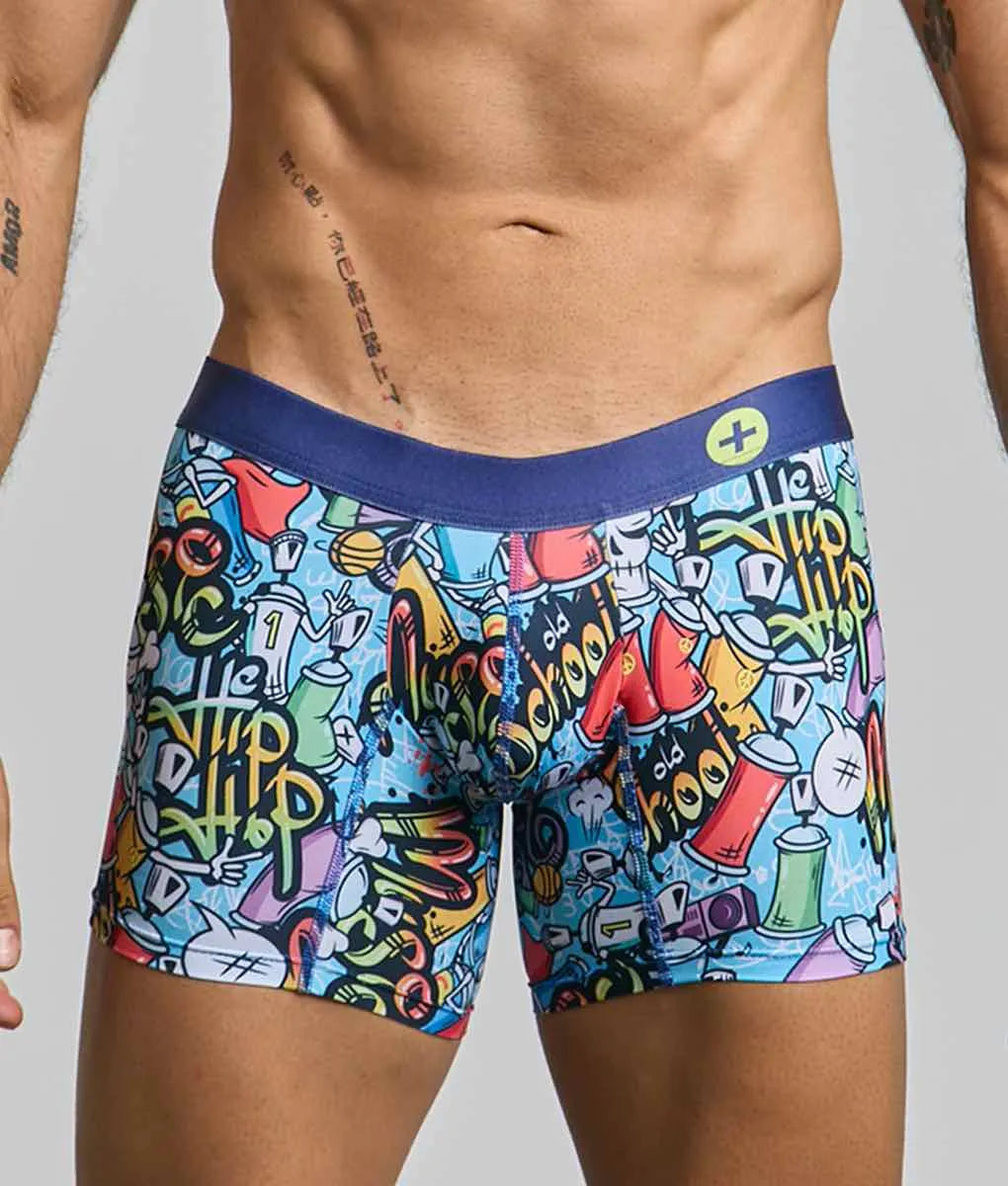 MaleBasics Hipster Boxer Brief Comics