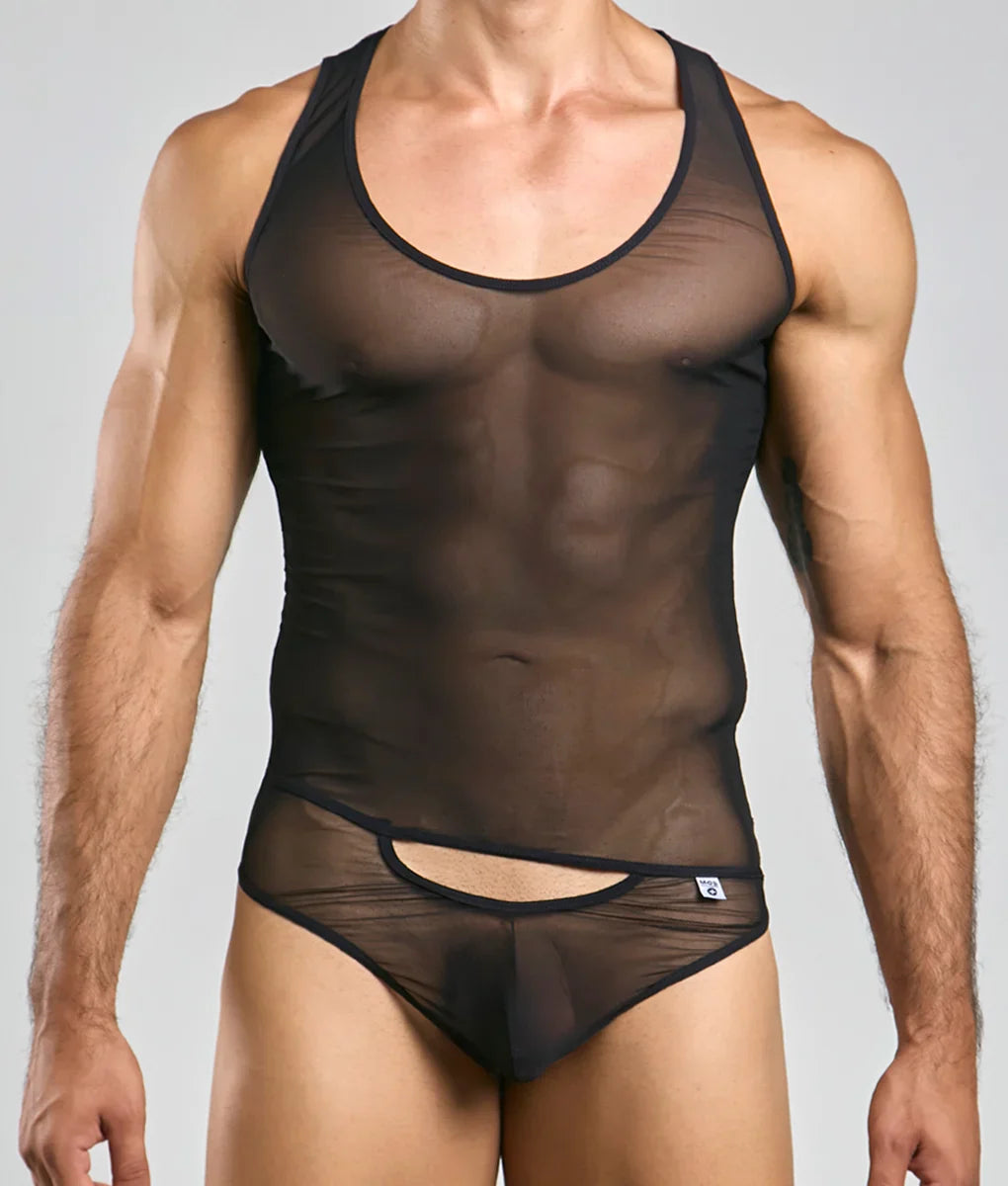 MOB Men&amp;#39;s Sexy All Over Sheer Body