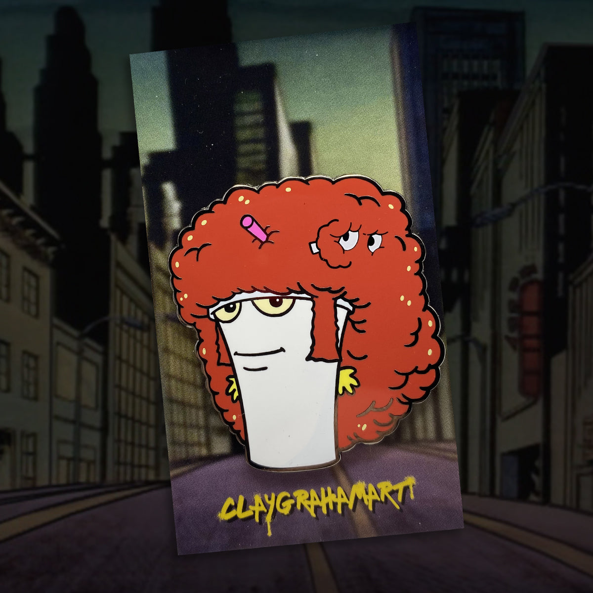 Master Perm 2&amp;quot; hard enamel pin