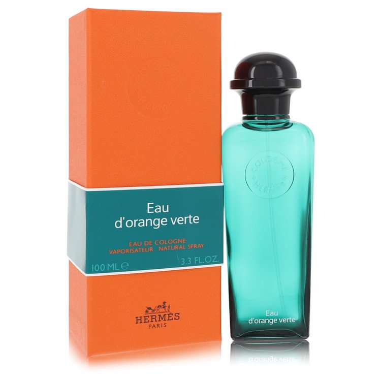 Eau D&amp;#39;Orange Verte by Hermes Eau De Cologne Spray (Unisex) 3.4 oz for Men