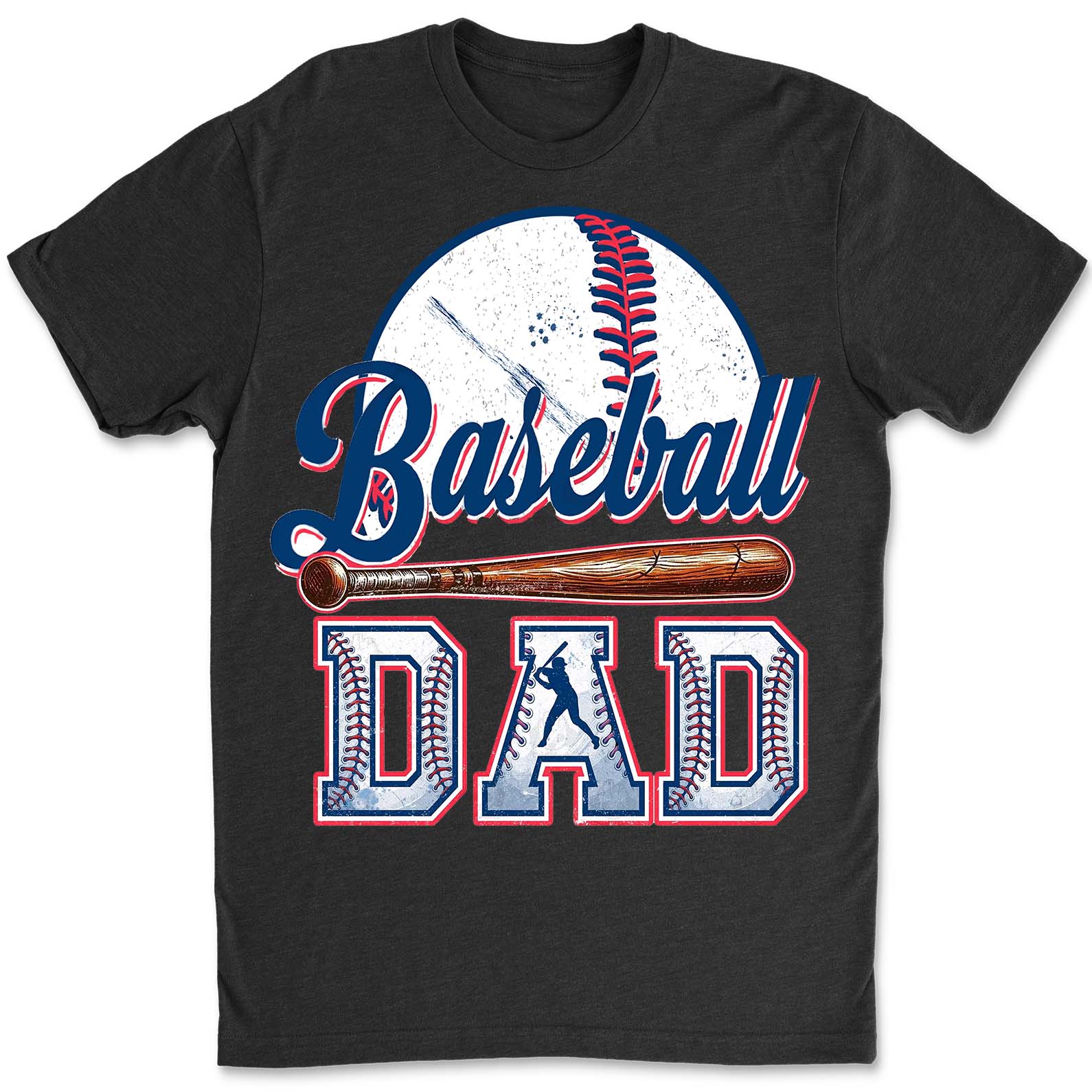 Retro Baseball Dad Shirt | Game Day T-Shirt For Sporty Dad | Father’s Day Gift, Baseball Life Tee For Men 682244