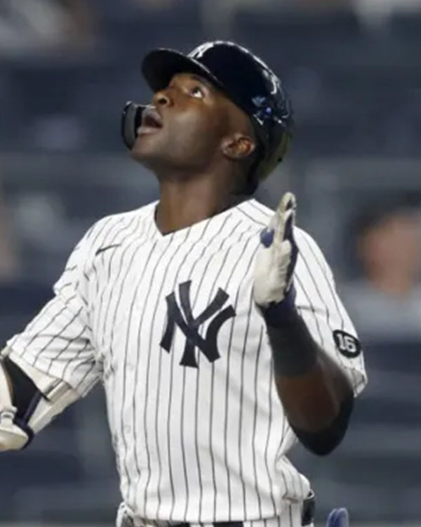 MLB New York Yankees Blue Striped Jersey