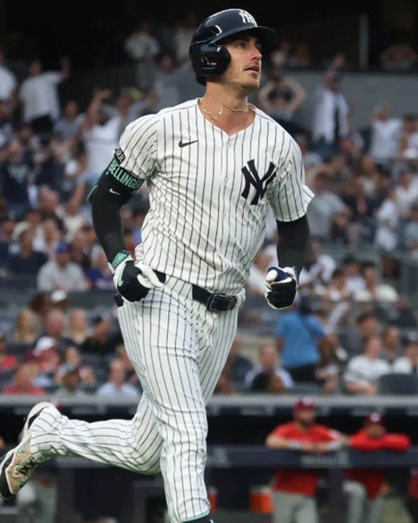 MLB New York Yankees Blue Striped Jersey