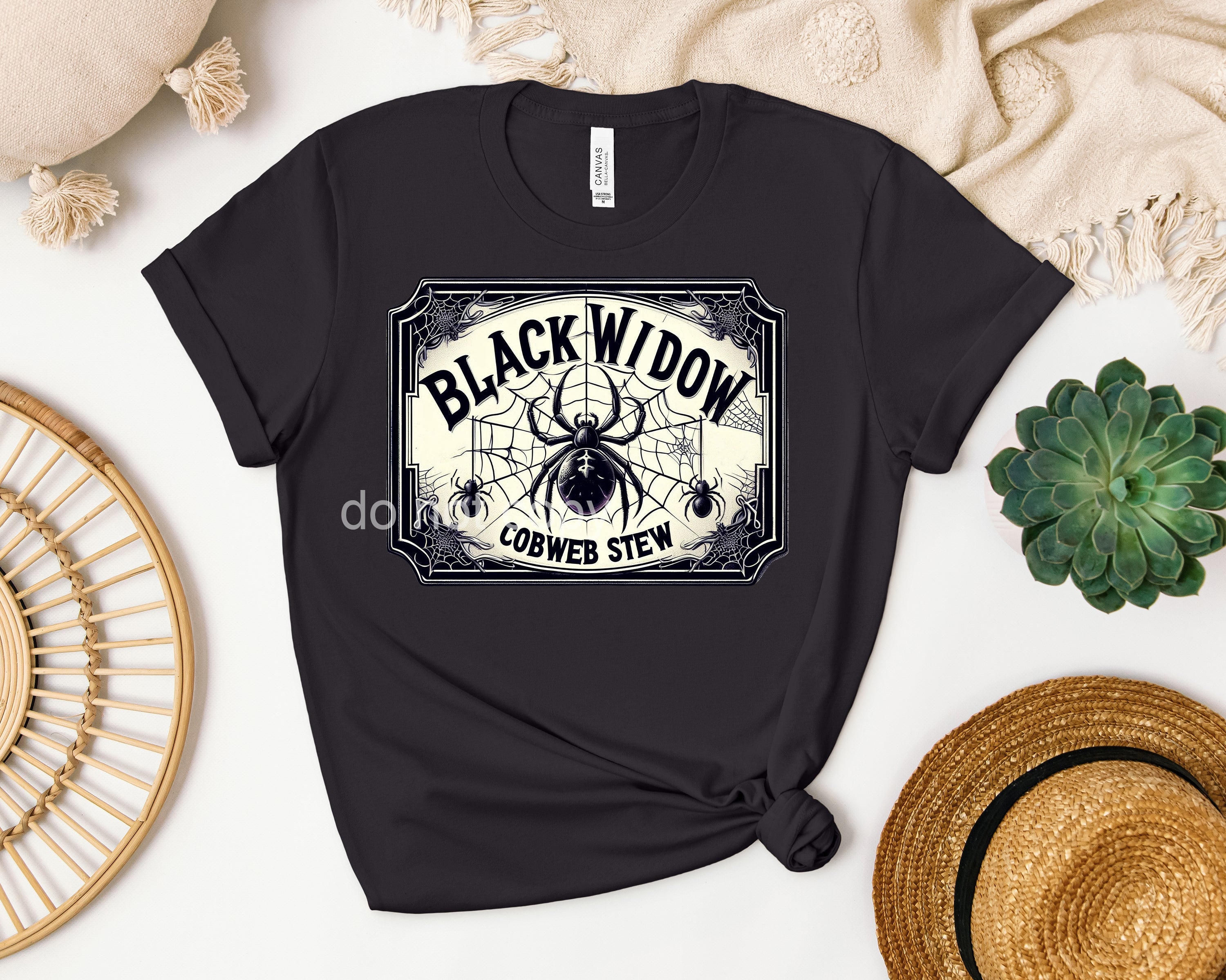 BLACK WIDOW LABEL GRAPHIC TEE