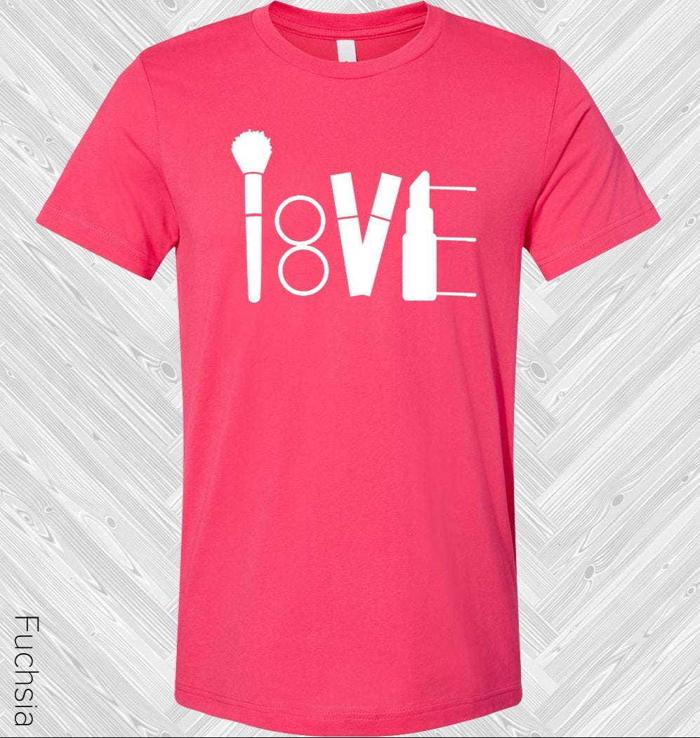 Makeup Love Graphic Tee
