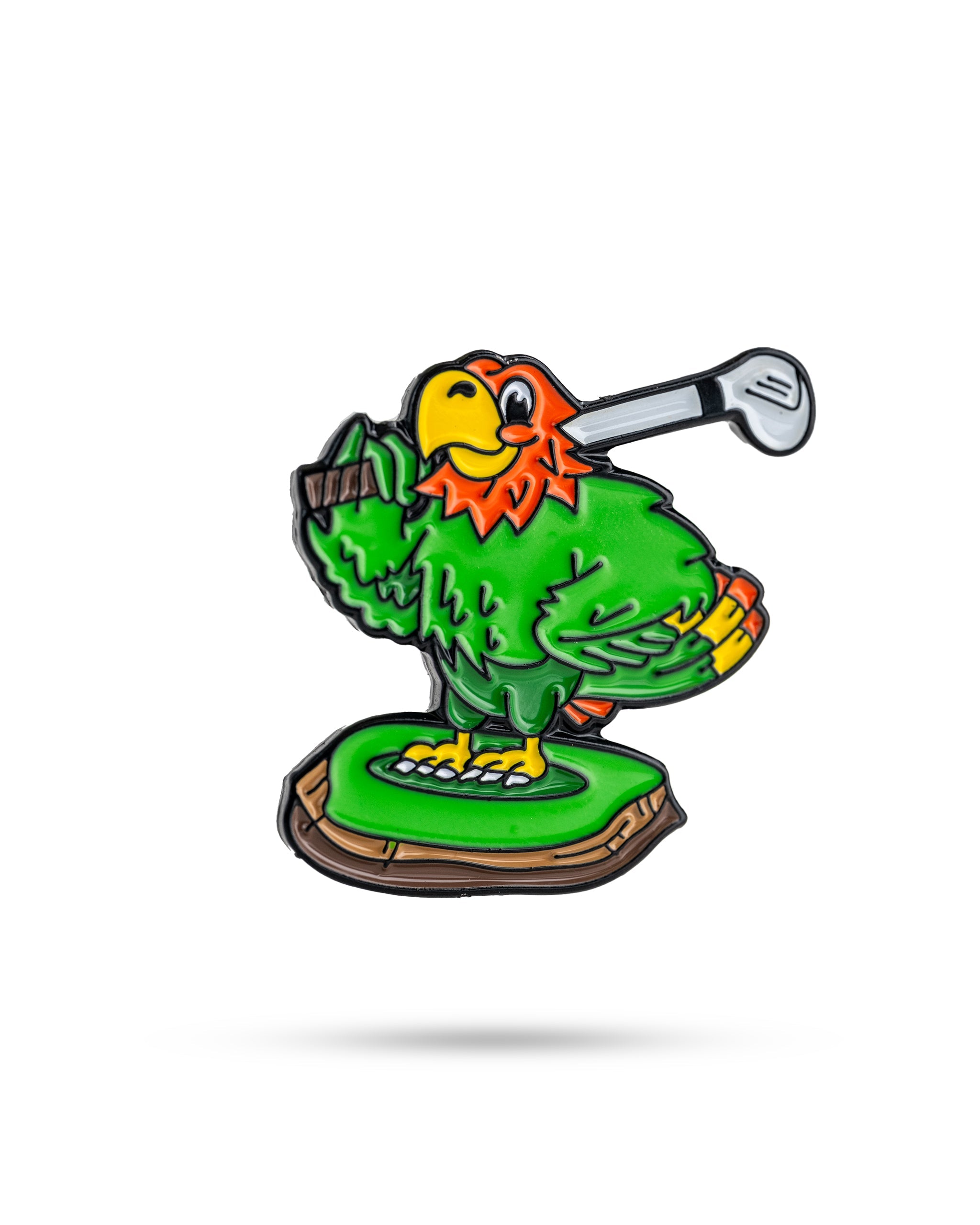 MARGARITAVILLE - GOLFING PARROT BALL MARKER
