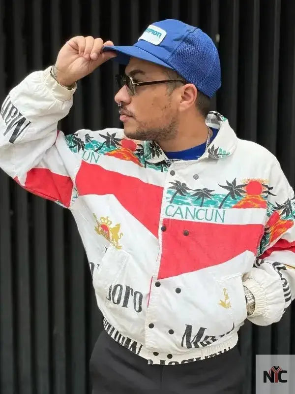 Marlboro Cancun Cotton Bomber Jacket