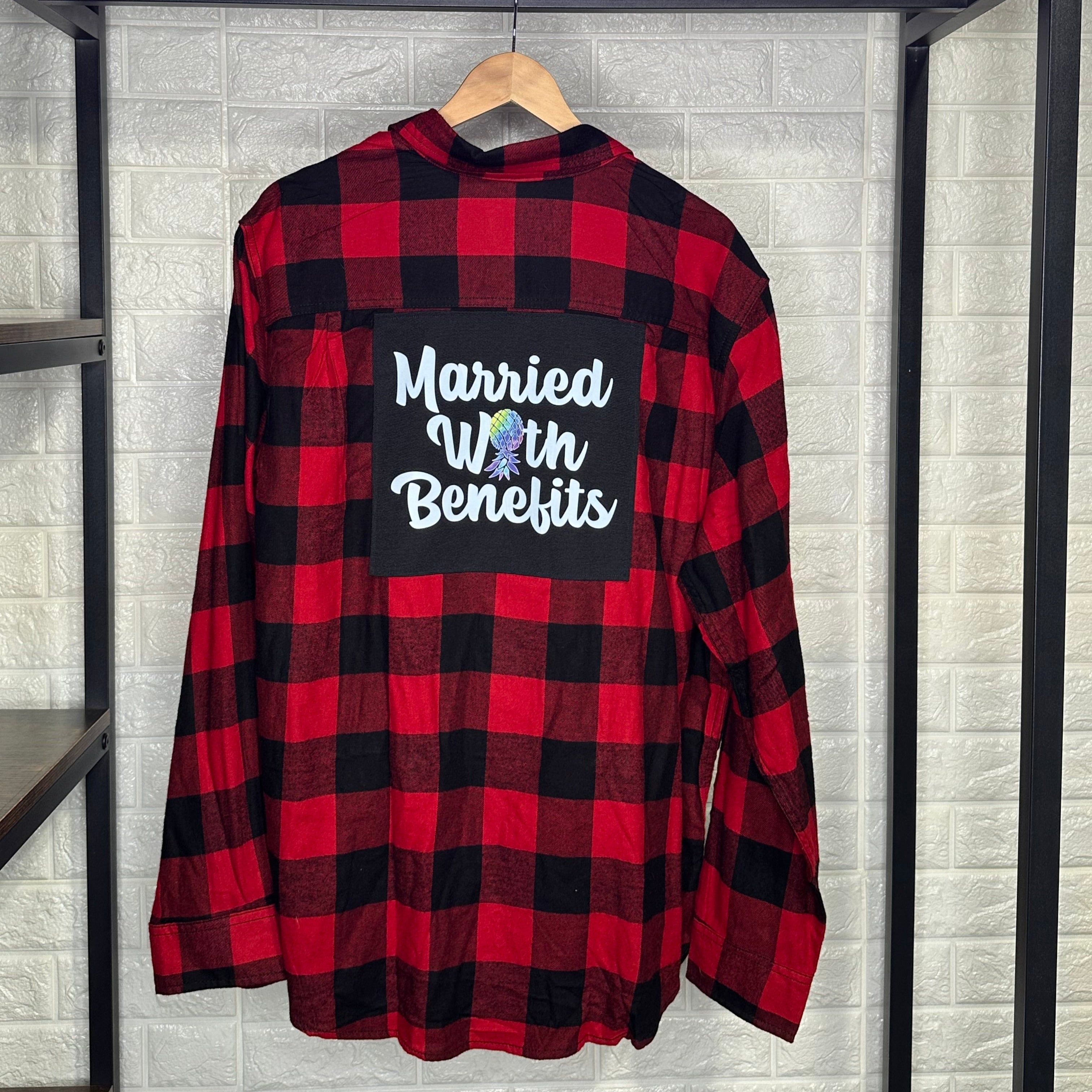 Married With Benefits - Flannel Mens XL