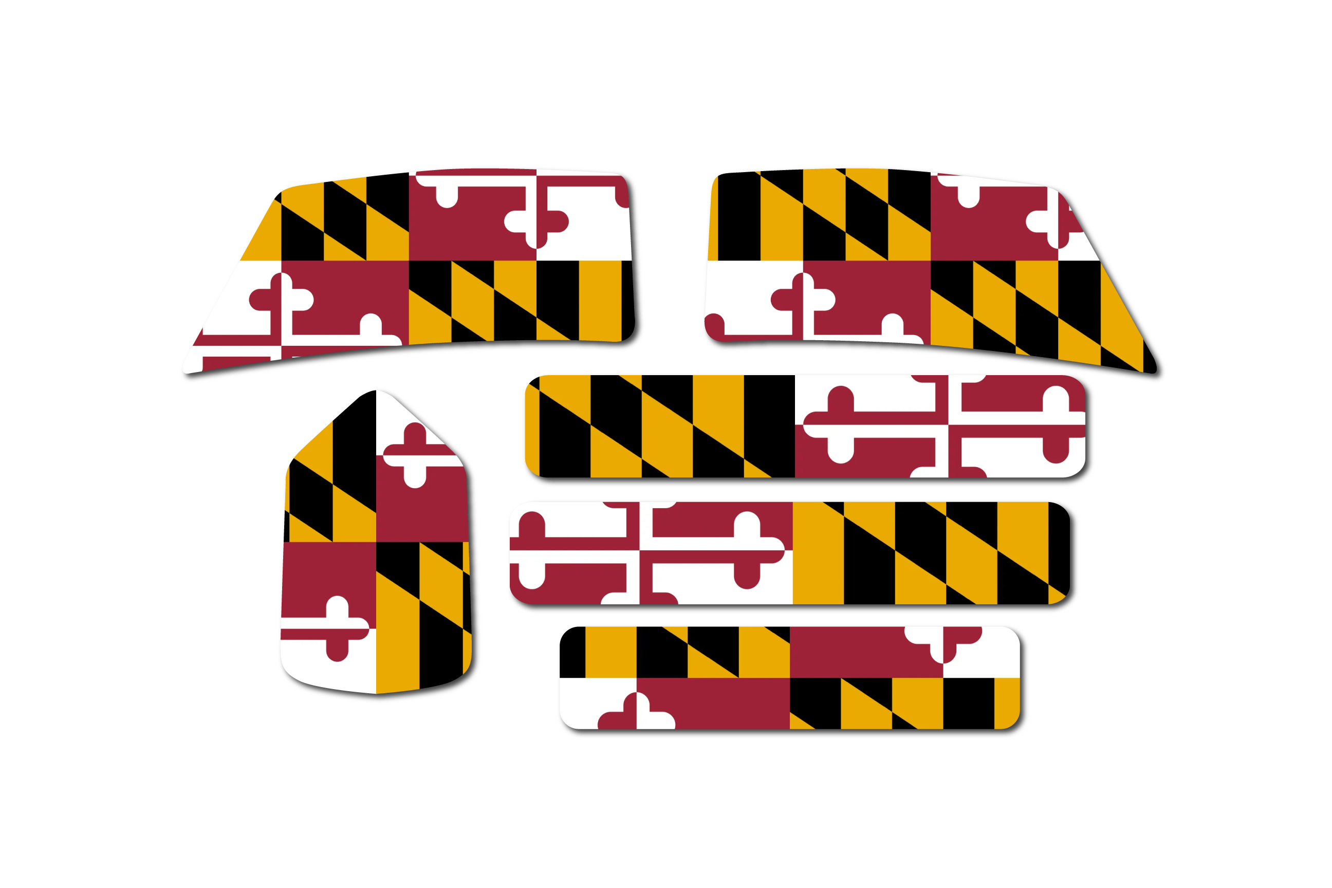 TEAM WENDY REFLECTIVE MARYLAND FLAG 360 KIT