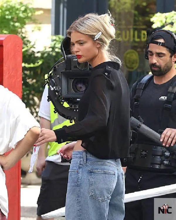 Maybelline Elle Quist Black Shirt