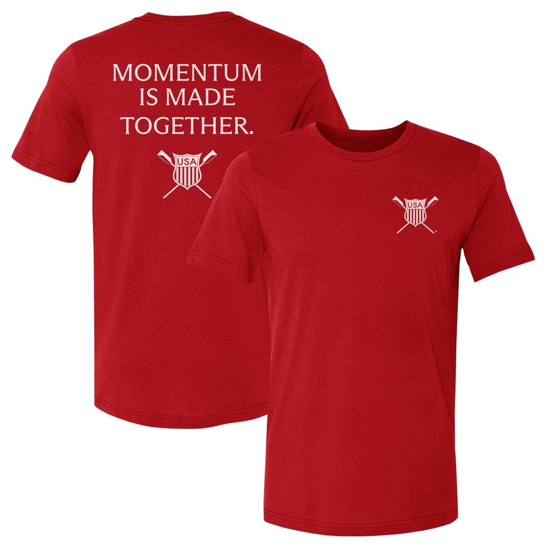 USRowing Emblem Momentum F&amp;amp;B WHT