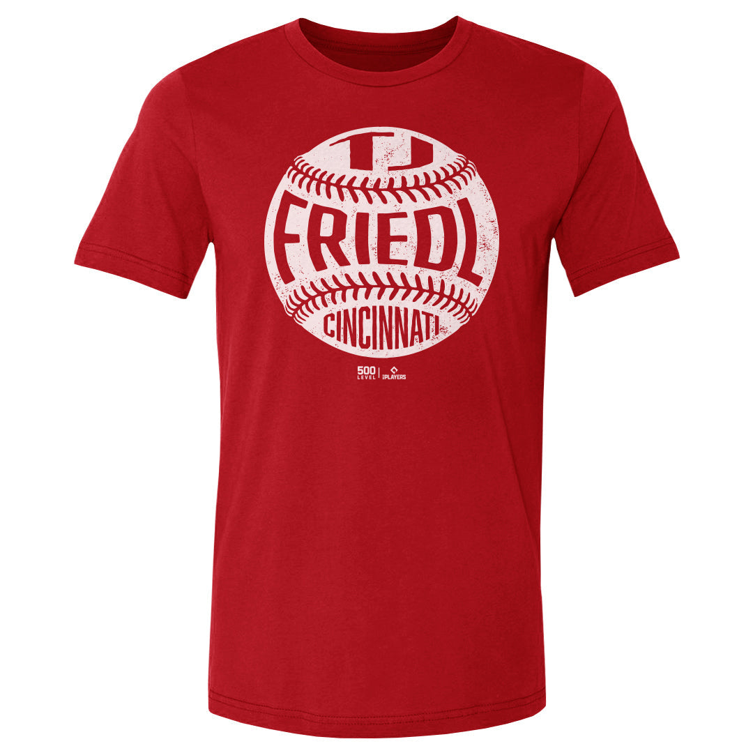 TJ Friedl Cincinnati Vintage Baseball WHT