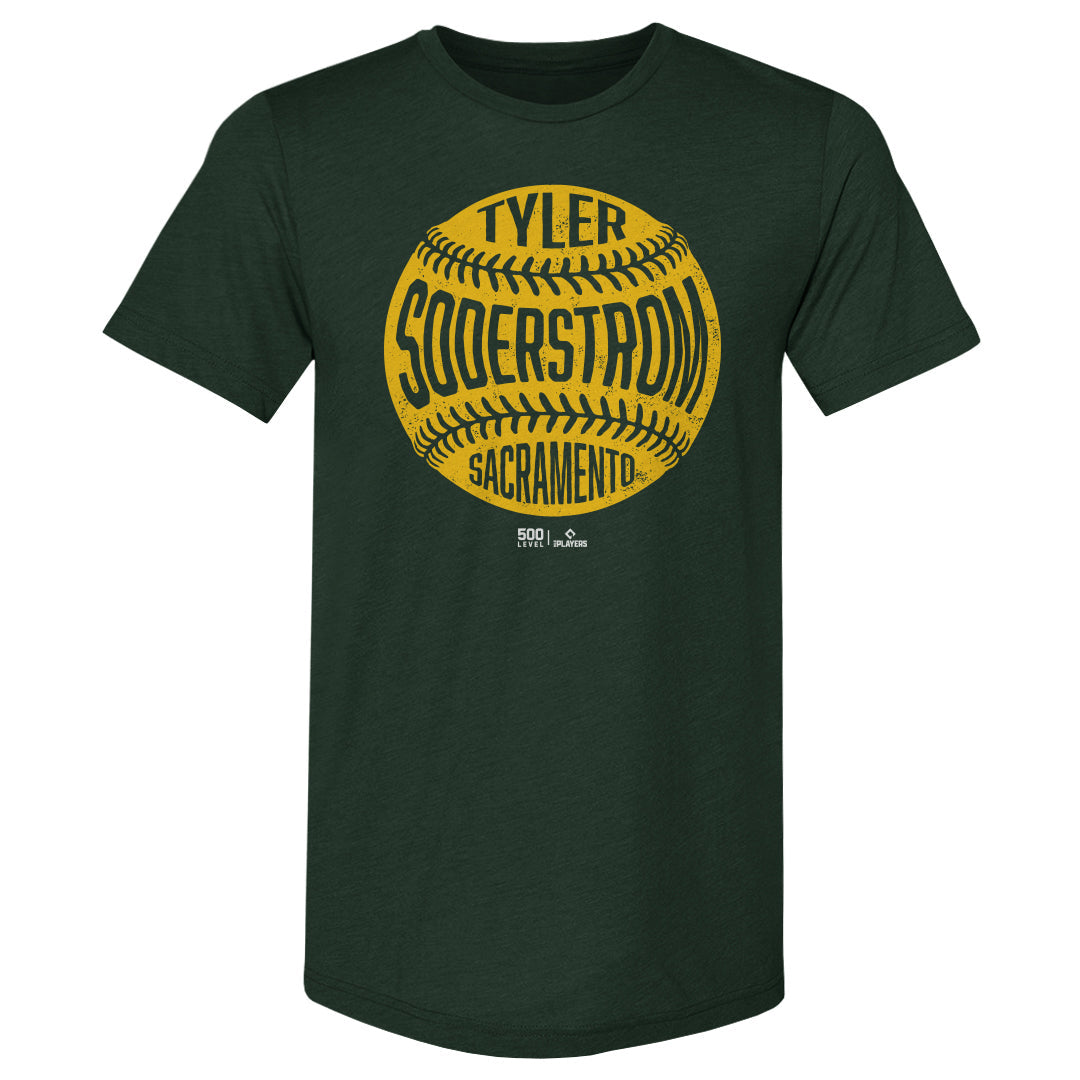 Tyler Soderstrom Sacramento Vintage Baseball WHT