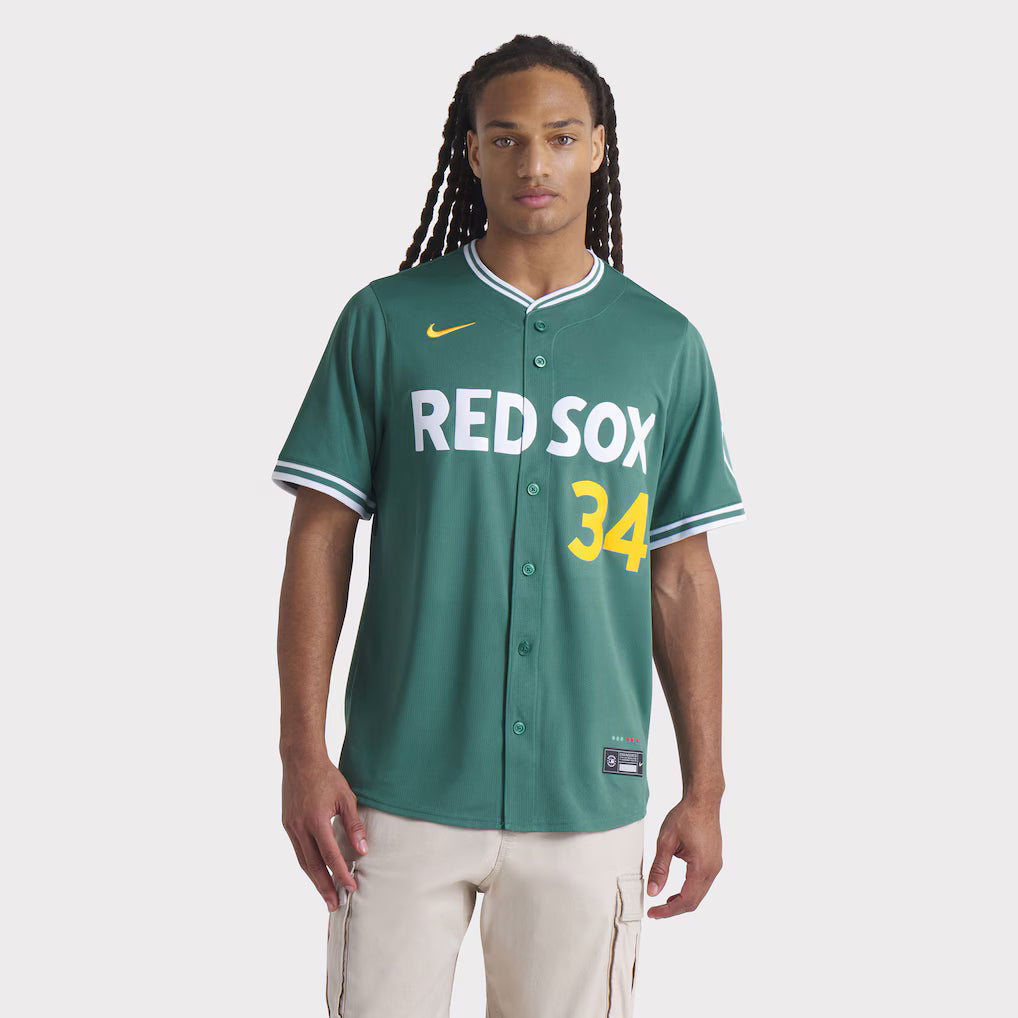 Men’s Boston Red Sox David Ortiz Nike Green 2025 Jersey