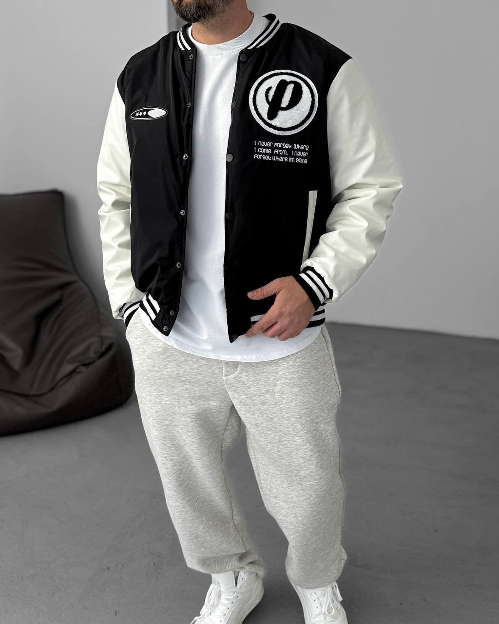 Men&amp;#39;s Oversized Buttoned Pocket Sweatshirt