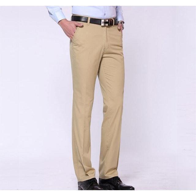 Men&amp;#39;s Apricot Slim Fit Dress Pants - Multiple Sizes