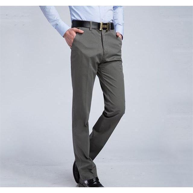 Men&amp;#39;s Dark Gray Slim Fit Dress Pants - Multiple Sizes