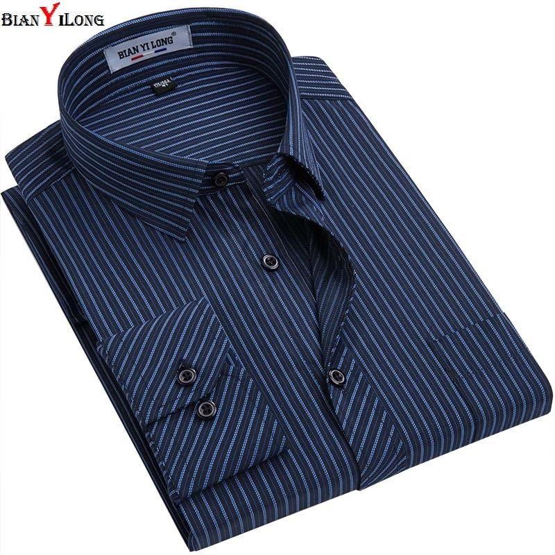 Men&amp;#39;s Deep Purple Striped Dress Shirt