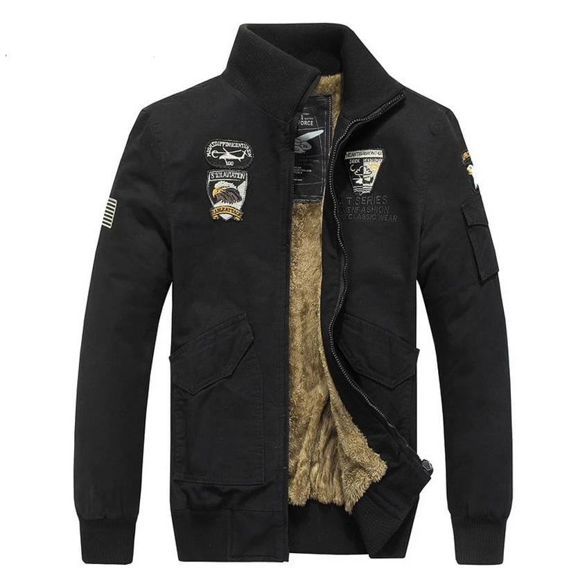 Men&amp;#39;s Military Bomber Jacket - 2 Colors