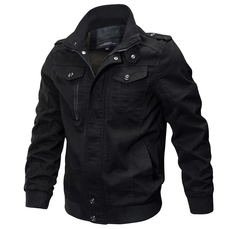Men&amp;#39;s Military Cargo Jacket - 3 Colors