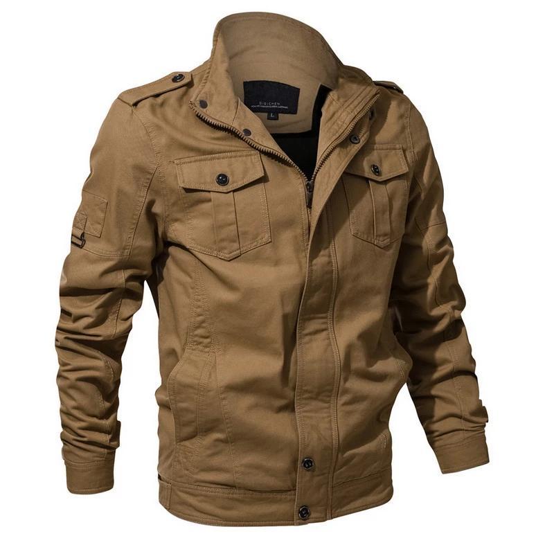 Men&amp;#39;s Military Style Jacket - 3 colors