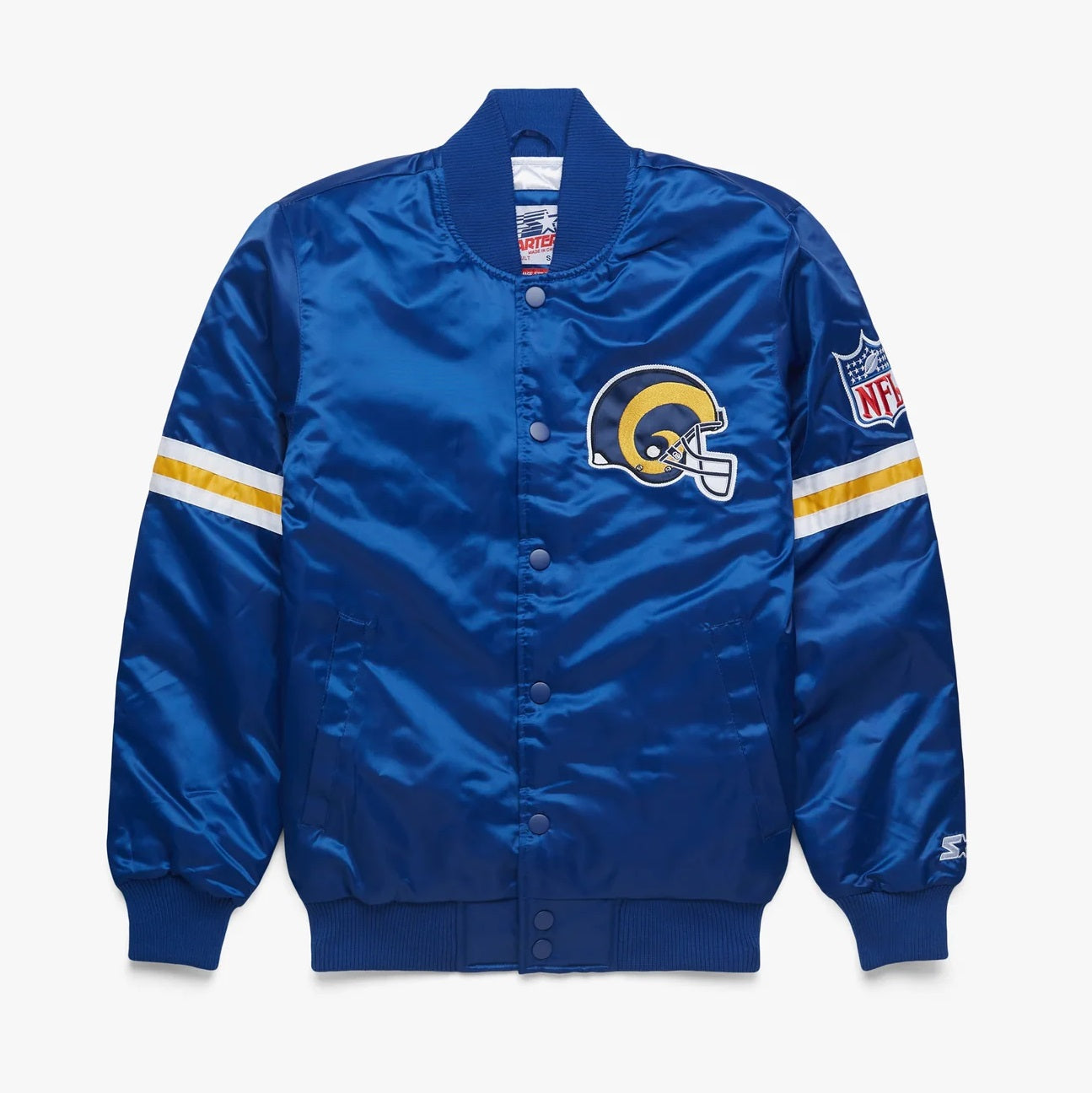 Los Angeles Rams Royal Blue Satin Jacket