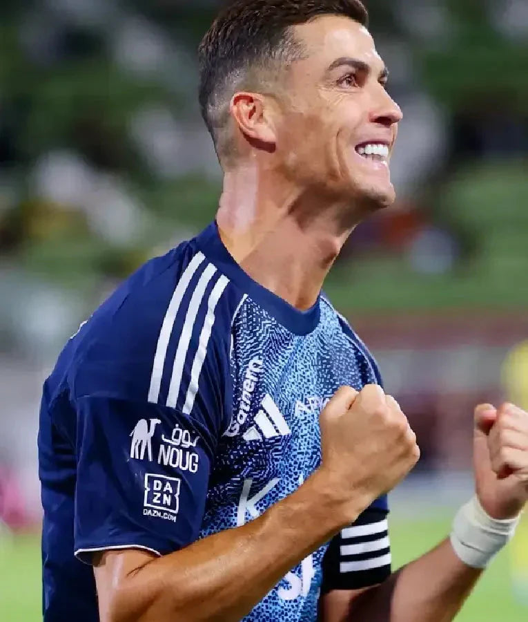 Cristiano Ronaldo Al-Nassr Fc Blue Jersey