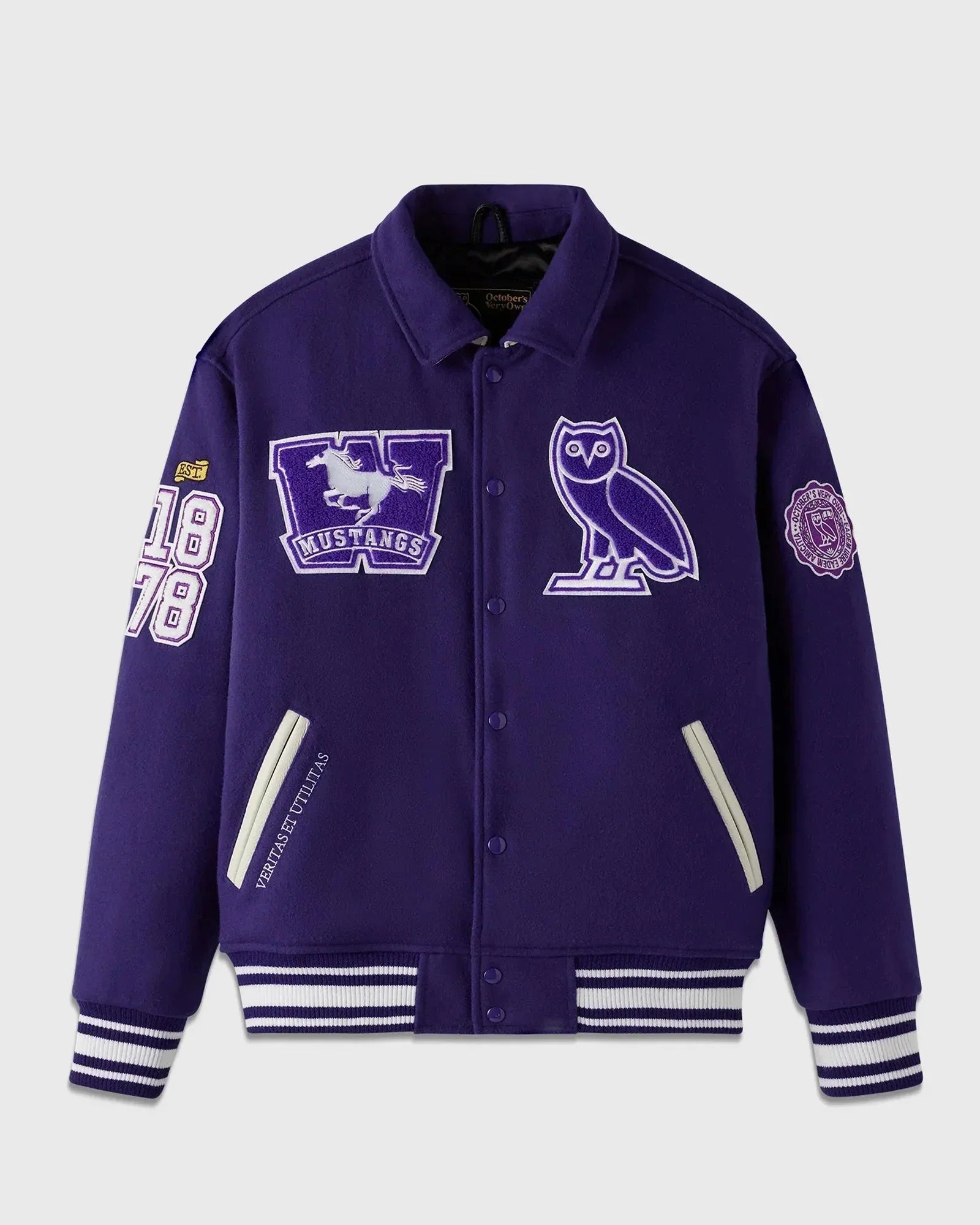 Unisex Western Campus Varsity Jacket