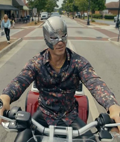 Peacemaker John Cena Green Floral Patterned Shirt