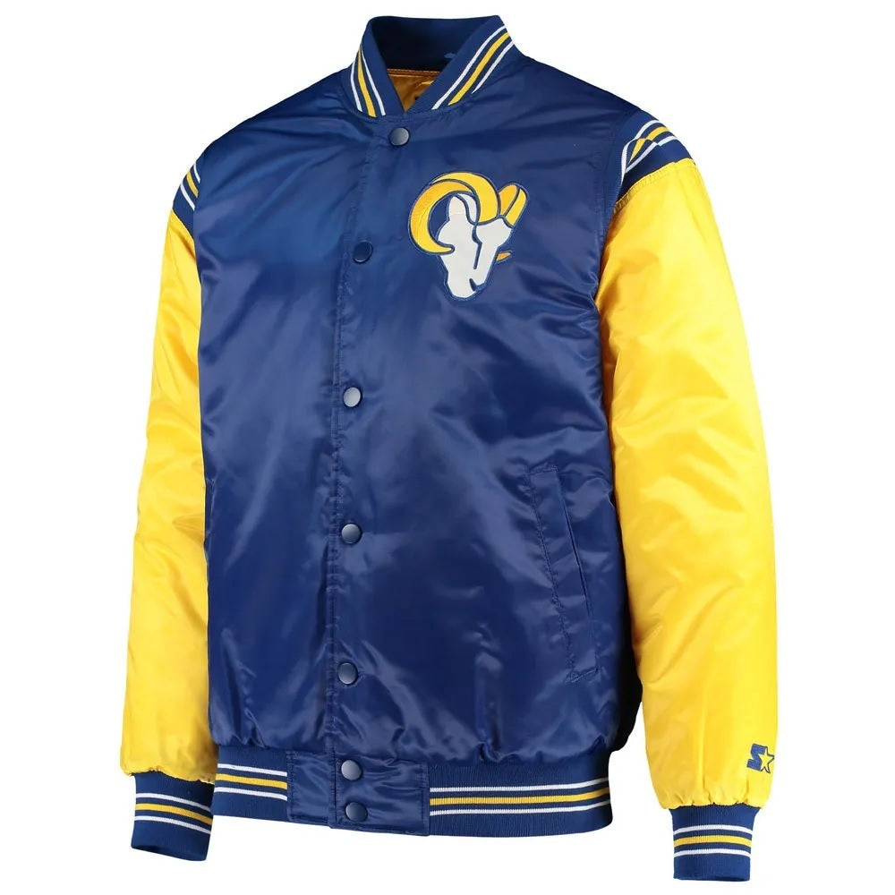 LA Rams Blue and Yellow Jacket