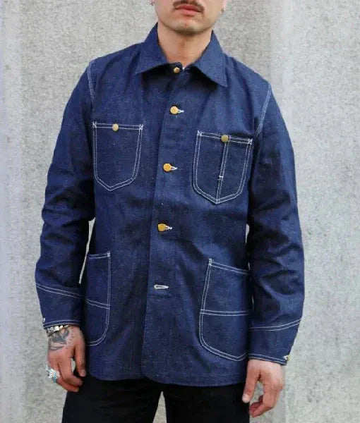 Pierce Brosnan Blue Denim Jacket