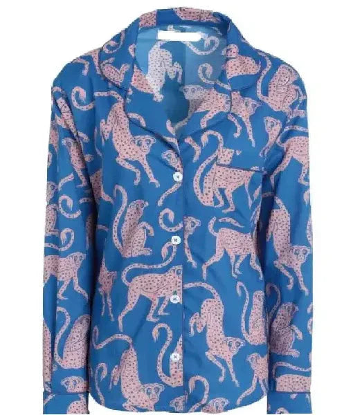 Women’s The Roses Olivia Colman Blue Printed Shirt