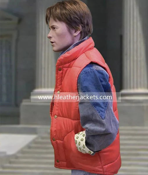 Marty Mcfly Back to the Future Vest