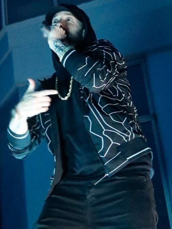 Eminem 2024 Houdini Black Jacket