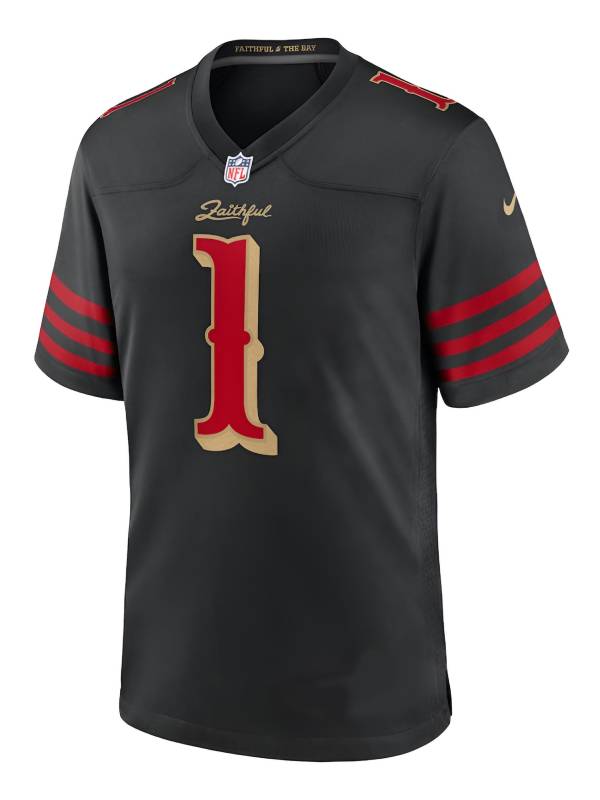 49ers Ricky Pearsall Rivalries Black Jersey