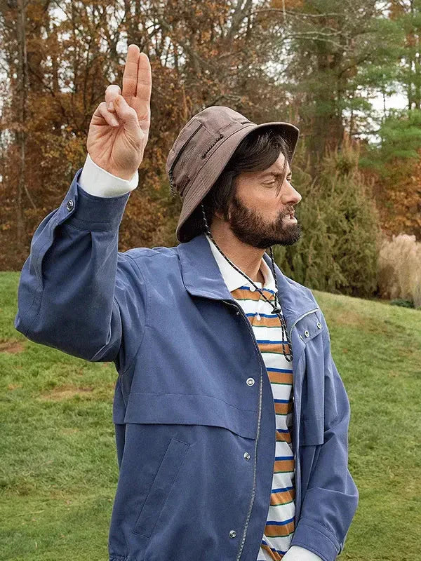 Men’s Happy Gilmore 2 Eminem Blue Cotton Jacket