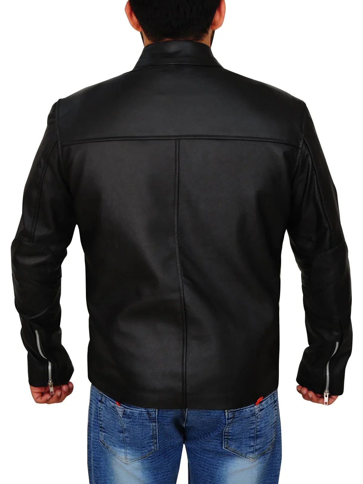 Damon Salvatore Vampire Diaries Leather Jacket