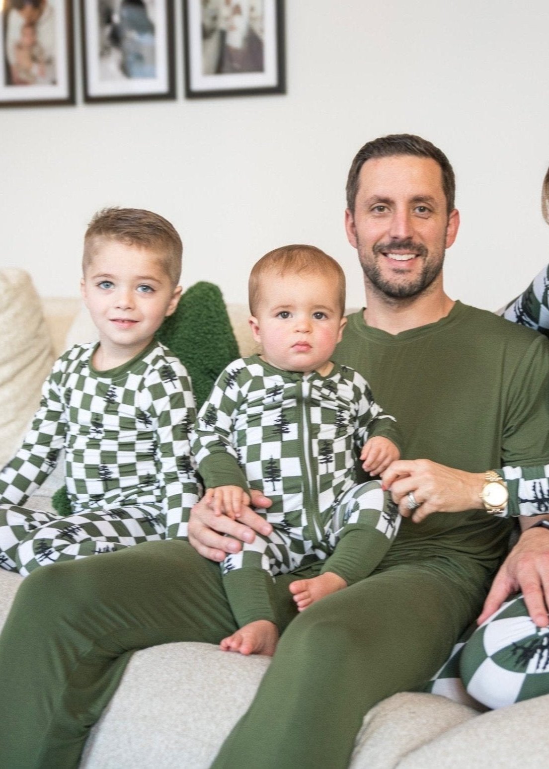 Bamboo Men&amp;#39;s Christmas Pajamas | Matching Family Holiday Set - Christmas Trees