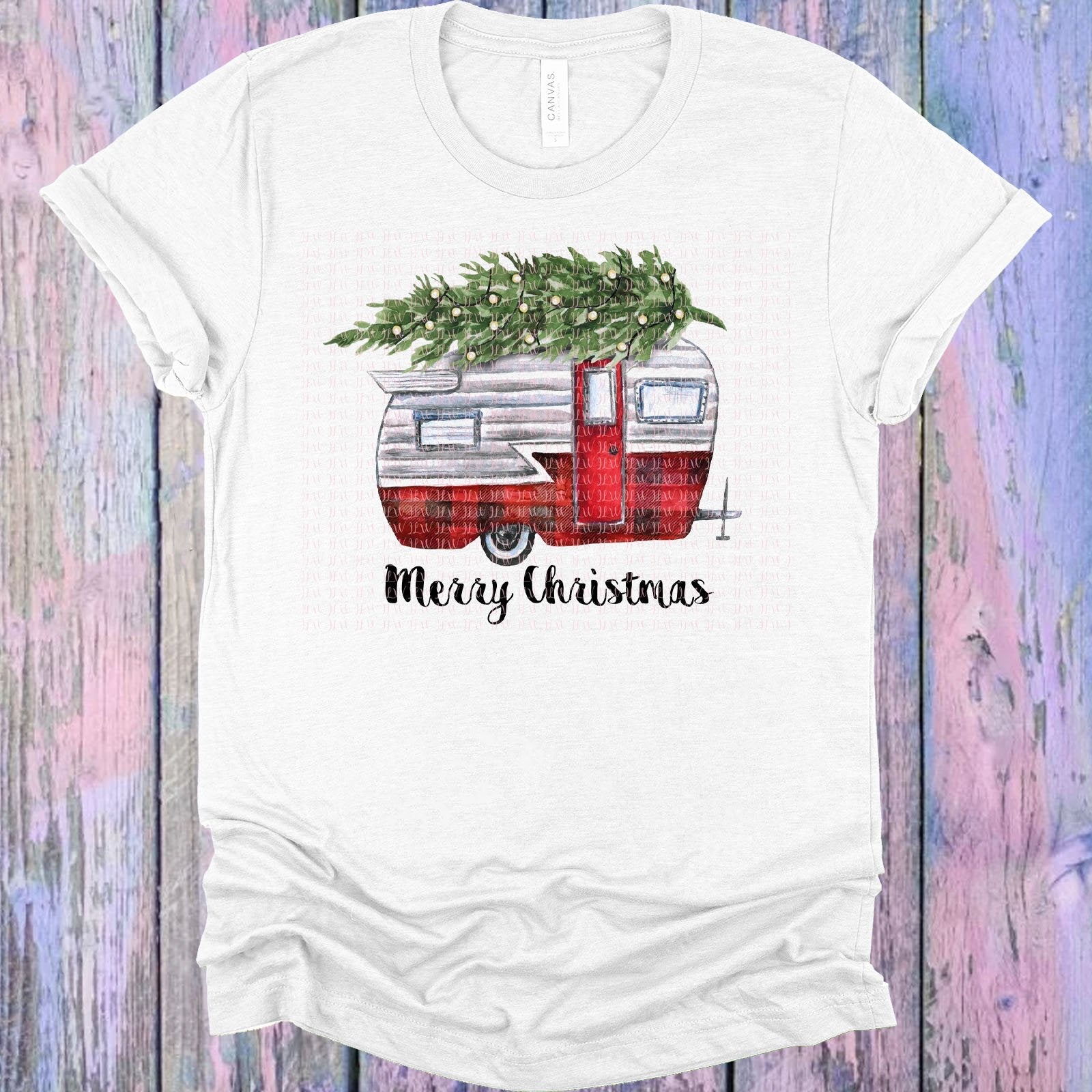 Merry Christmas Camper Graphic Tee