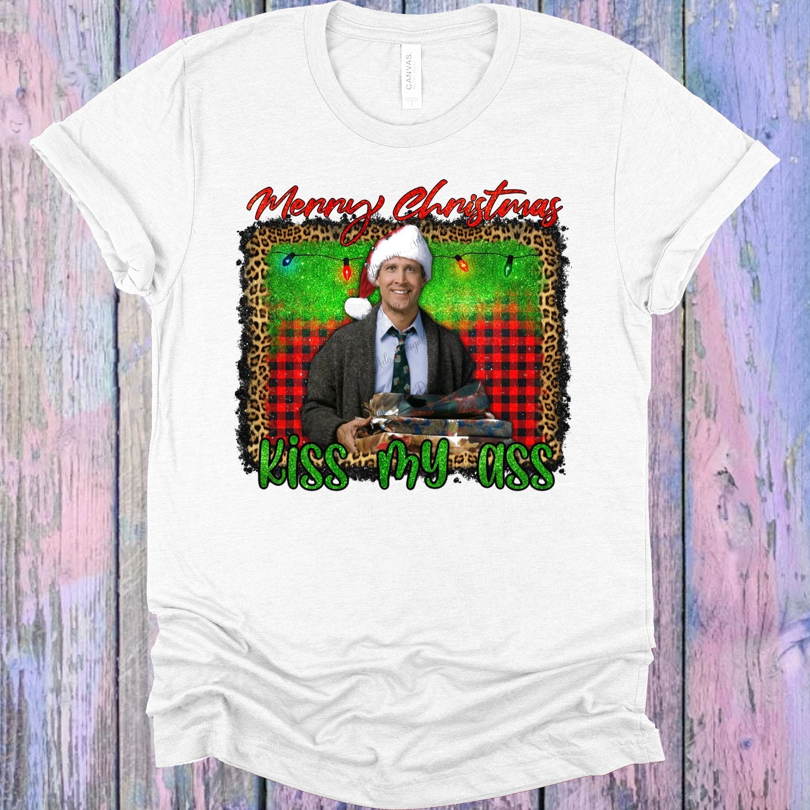 Merry Christmas Kiss My A** Graphic Tee