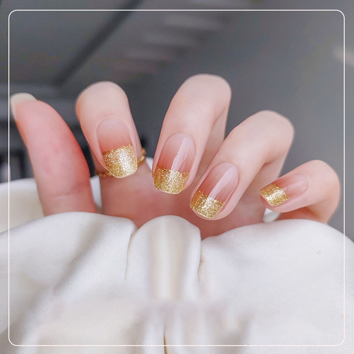 Metallic Color Nail Art Stickers | ZAKAPOP