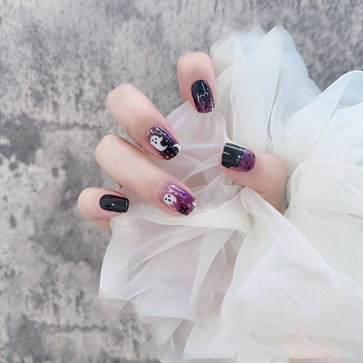 Halloween UV Nail Art Stickers | ZAKAPOP